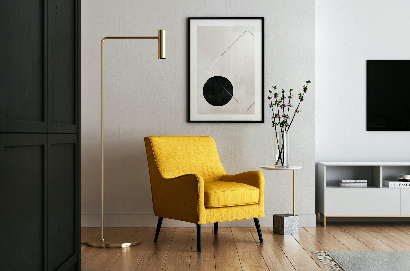 Warmly styled home goods store interior with curated product displays