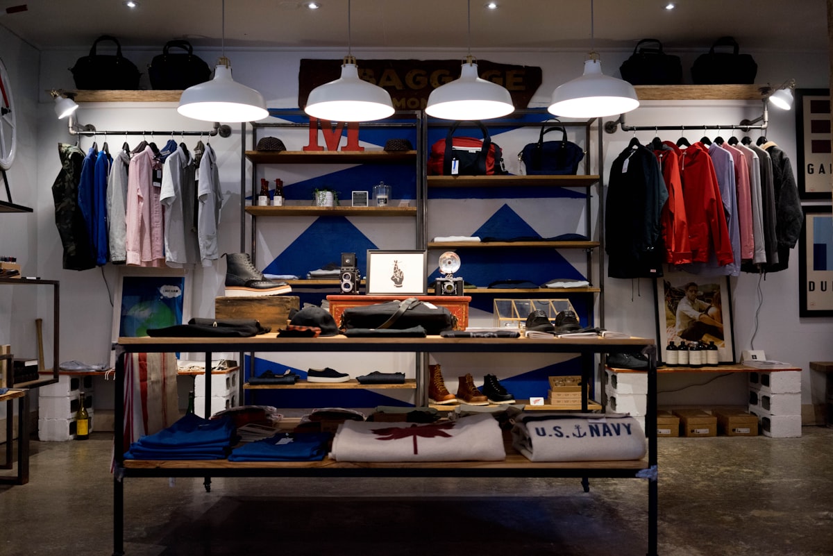 Retail store with clear layout and accessible purchase environment